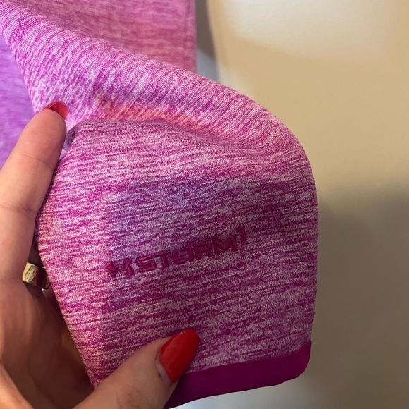 Under Armour Storm Fleece Gold Gear Fuchsia Hoodie Large - Picture 5 of 5